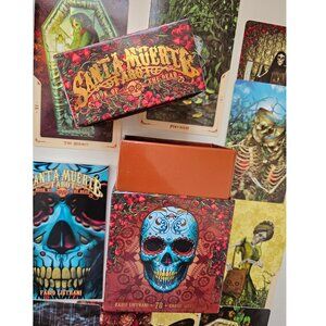 Santa Muerte Tarot Deck: Book of the Dead Listrani, Fabio - Authentic Excellent